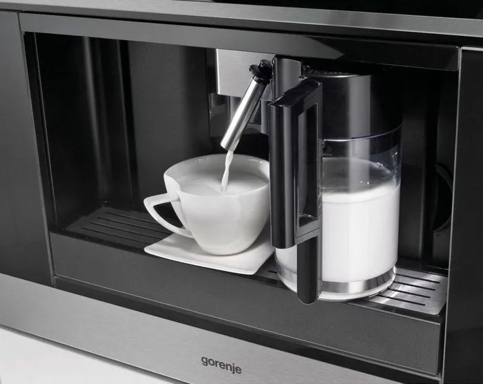 Aparat de cafea incorporat Gorenje CMA 9200 BG, Oţel inoxidabil