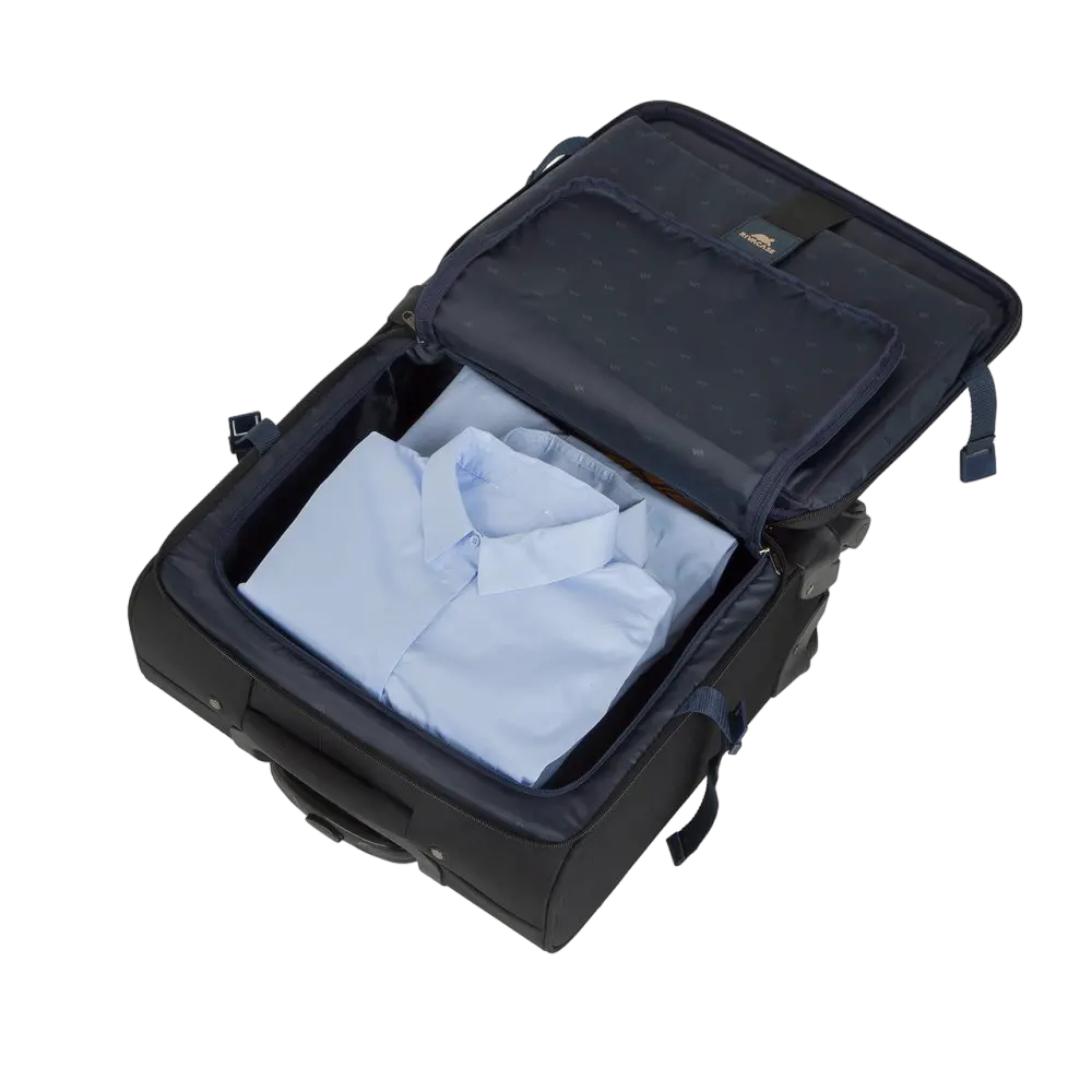 Чемодан для багажа RivaCase Tegel, 25л, Чёрный