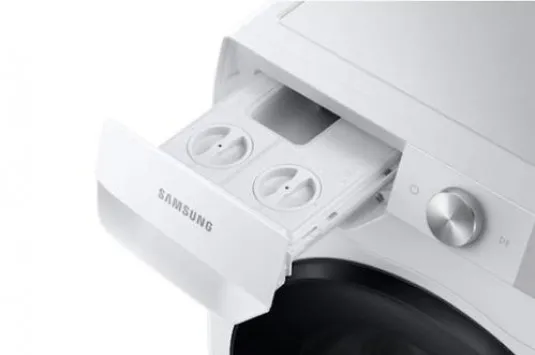 Mașină de spălat cu uscător Samsung WD10T634DBH, 10,5, Alb