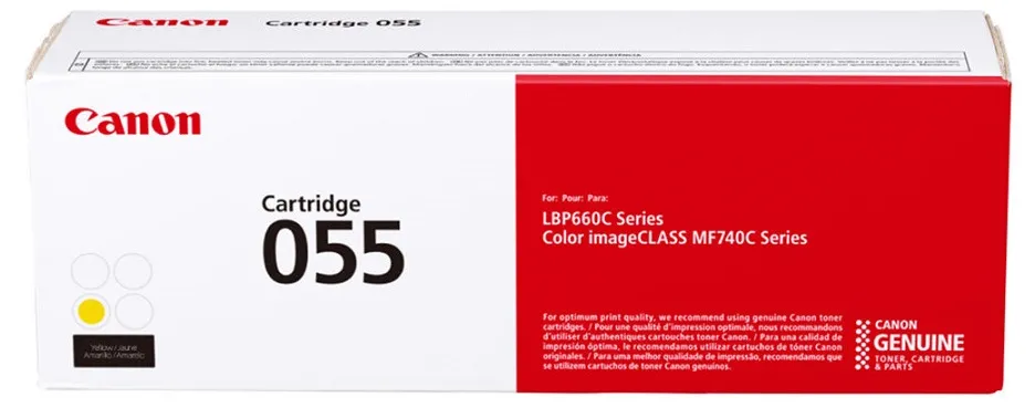 Cartuş Canon CRG-055, Galben