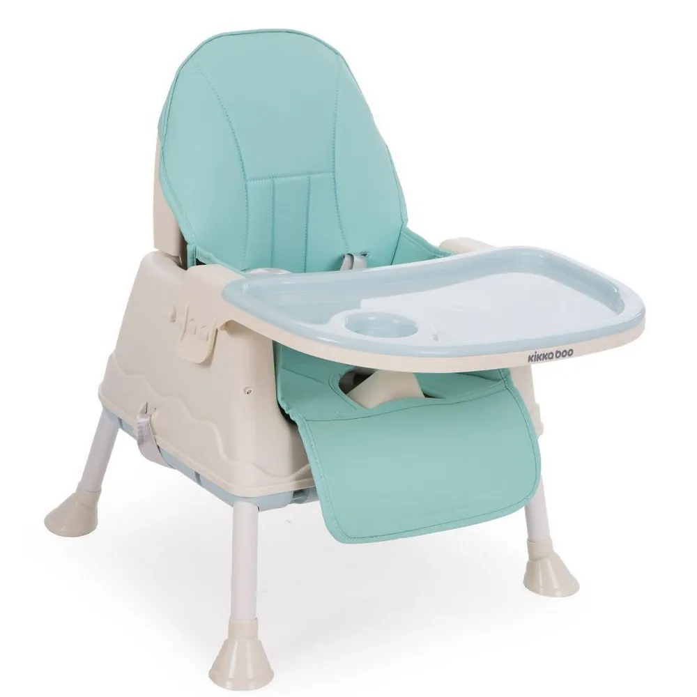 Scaun de hrănire Kikka Boo Creamy, Albastru