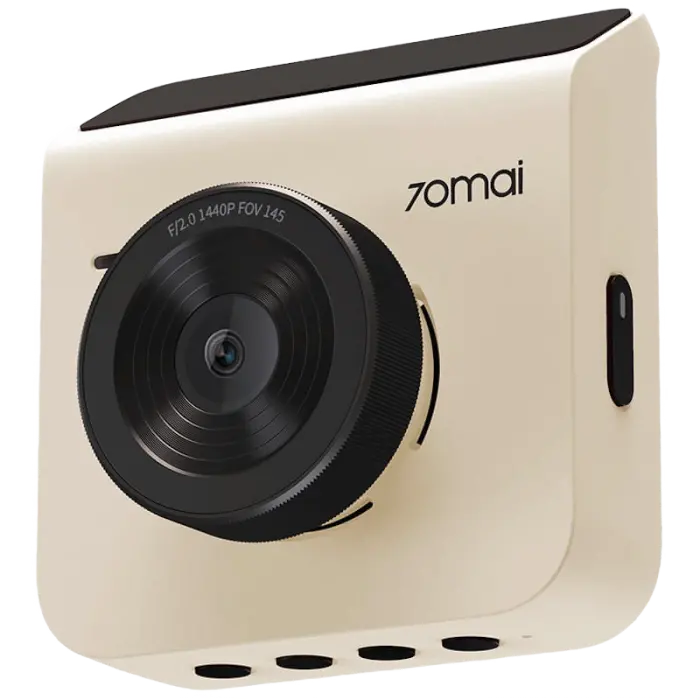 Cameră auto DVR 70mai Dash Cam A400, 2560 x 1440, Bej