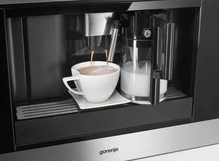 Aparat de cafea incorporat Gorenje CMA 9200 BG, Oţel inoxidabil