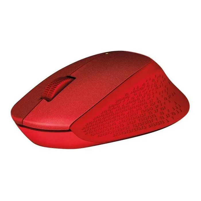 Беcпроводная мышь Logitech M330 Silent Plus, Красный