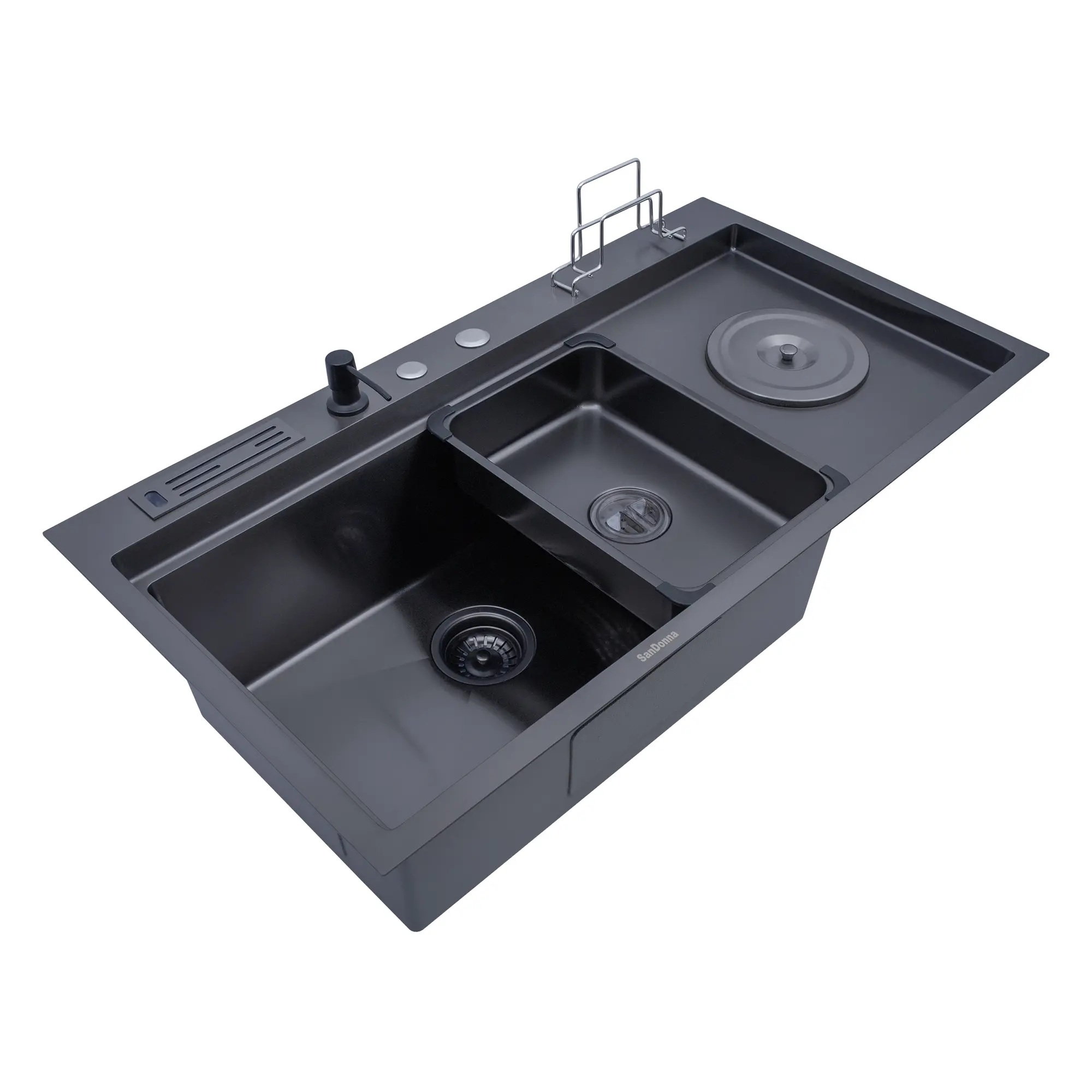 Chiuveta handmade SanDonna HD9250 (Negru)