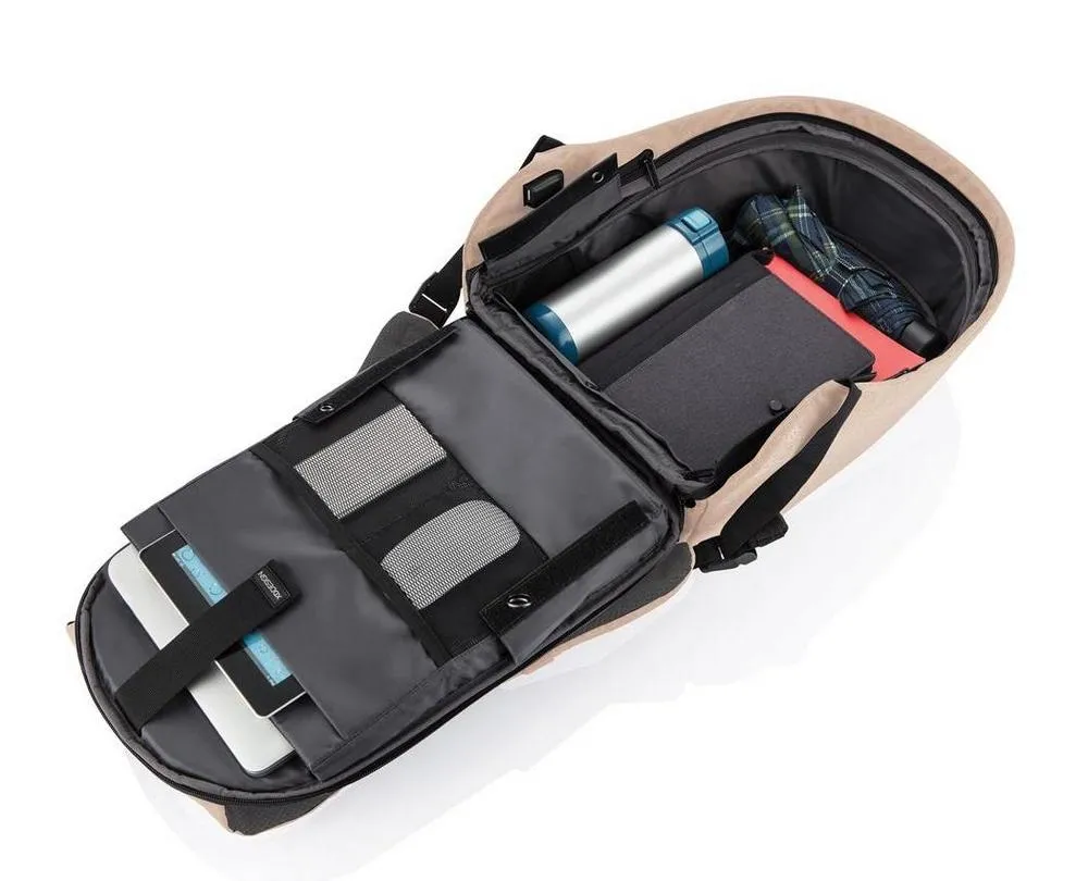 Rucsac pentru Laptop Bobby Hero Spring, 13.3", Poliester, Cafeniu