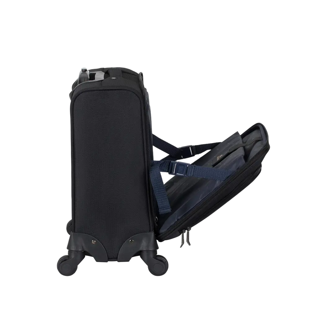 Чемодан для багажа RivaCase Tegel, 25л, Чёрный
