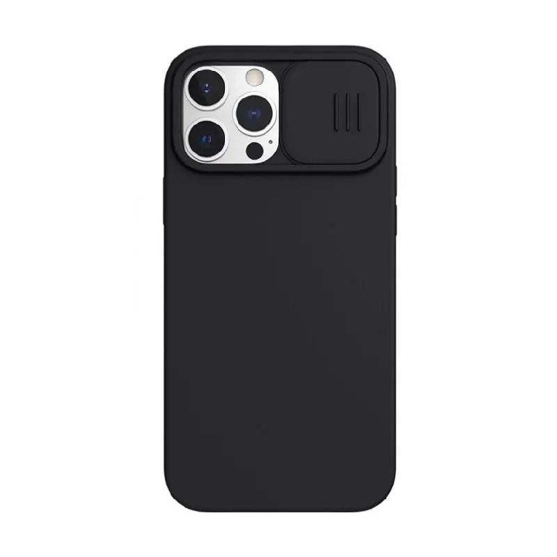 Чехол Nillkin iPhone 13 Pro, CamShield Silky Magnetic Silicone, Elegant Black