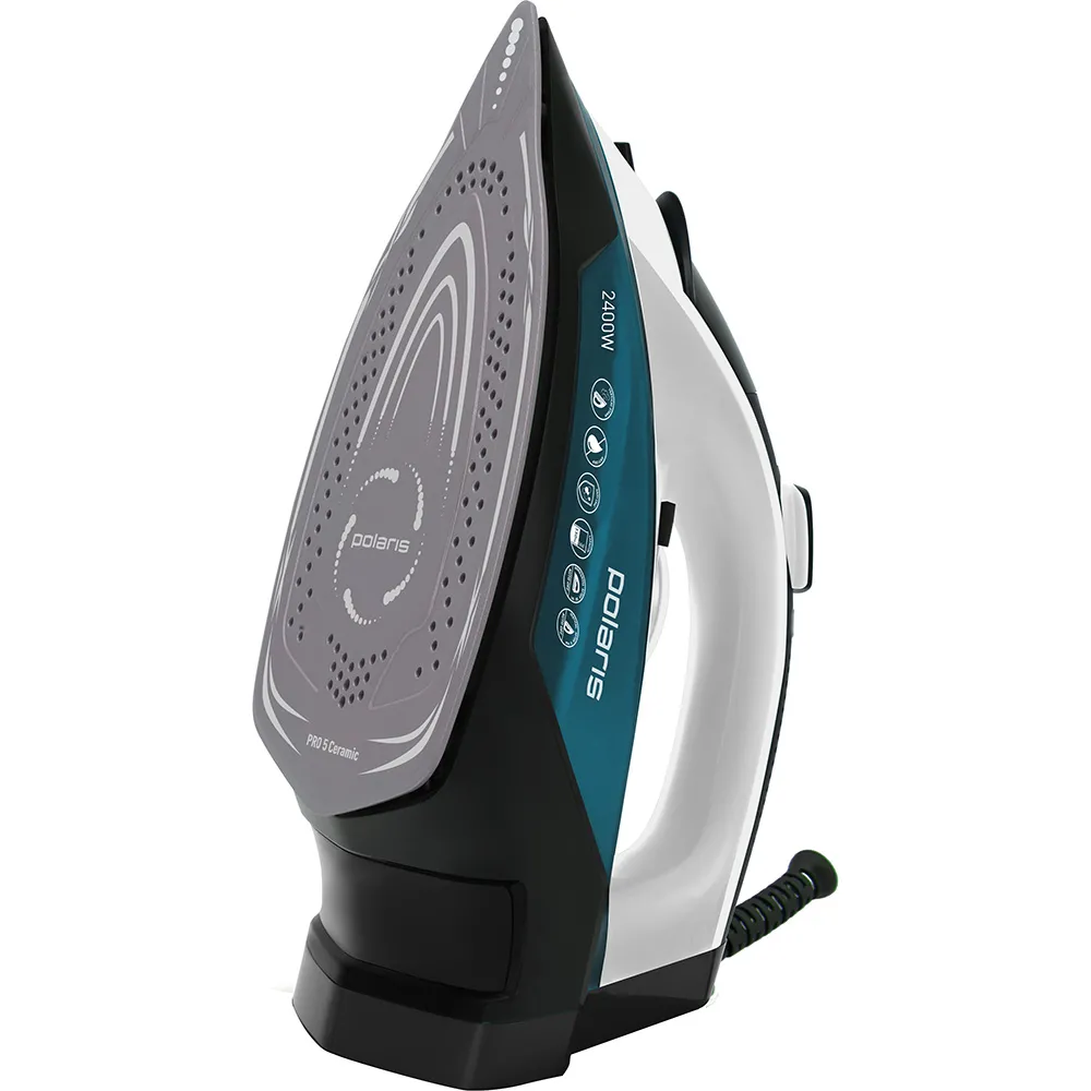 Fier de călcat Polaris PIR 2420AK, 2400 W, Turcoaz