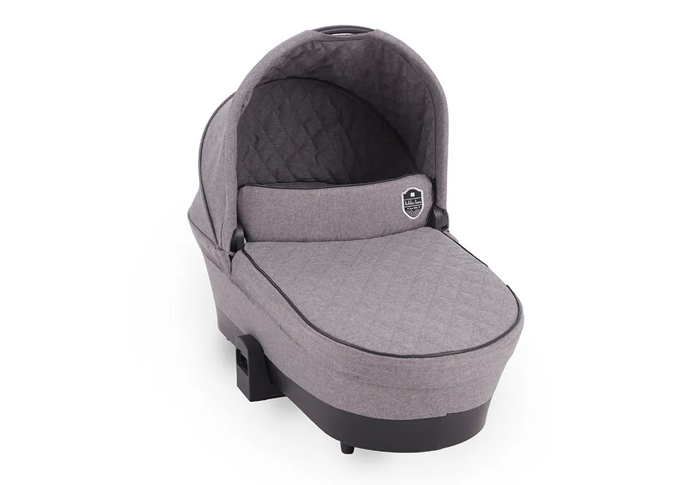 Stroller Kikka Boo 3 in 1 Vicenza Luxury, Grey silver frame