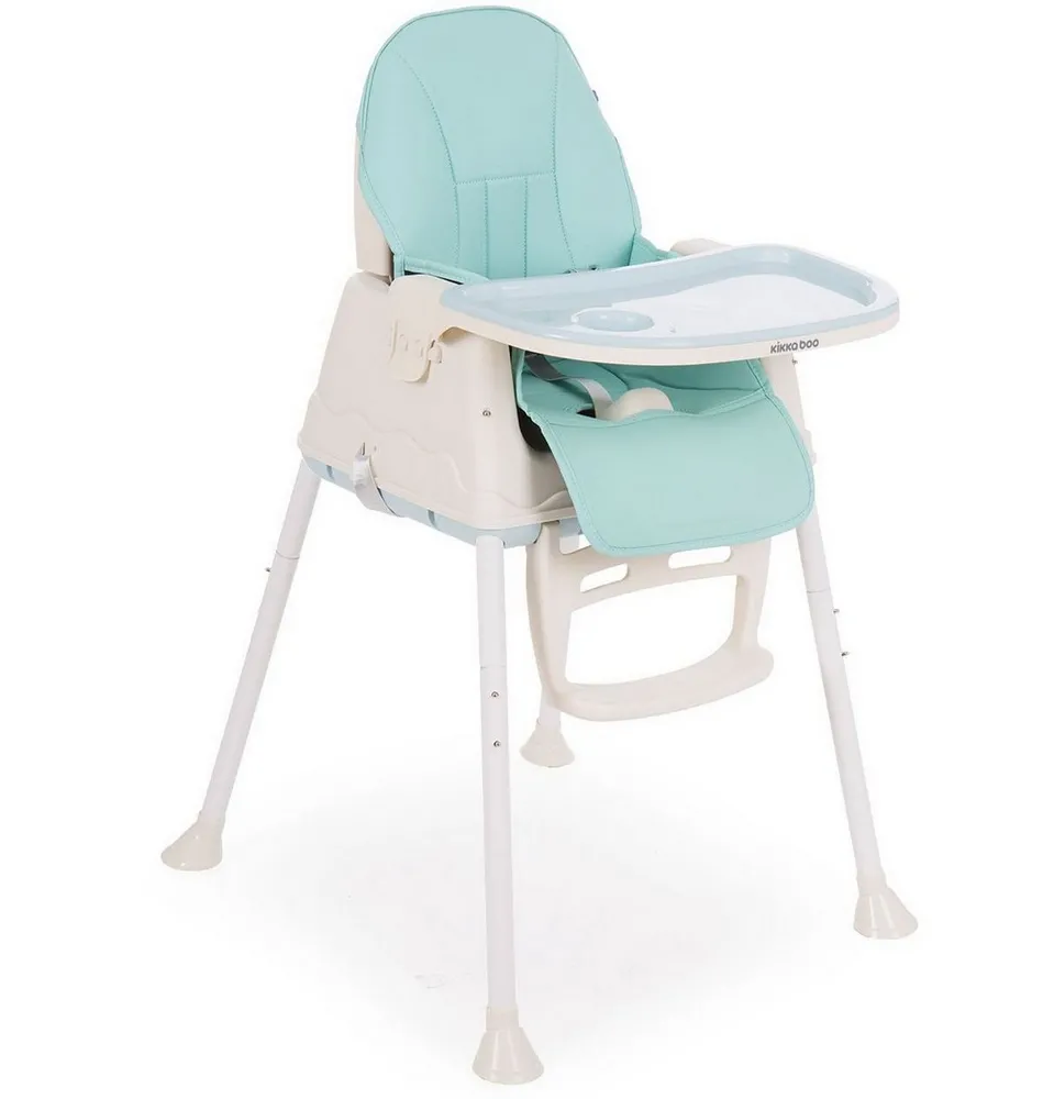 Scaun de hrănire Kikka Boo Creamy, Albastru