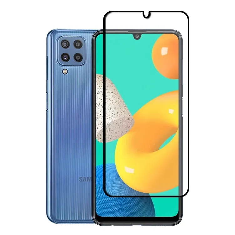 Защитное стекло Xcover Samsung Galaxy M32 Full Glue Premium, Чёрный