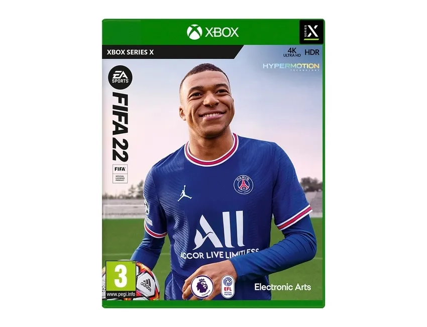 Microsoft Xbox Series X + Far Cry 6 + Fifa 22 + Microsoft Xbox Series Controller Robot White, Black