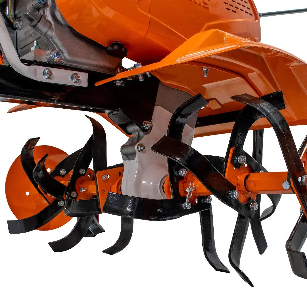 Motosapa Ruris 7500ACC3 + roti cauciuc 4.00-8+rarita ajustabila+plug+adaptor+dispozitiv cartofi+cultivator multifunctional+accesoriu tractat+roti metalice 400 fara manicot