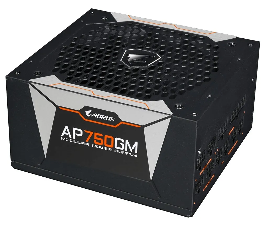 Блок питания для компьютеров Gigabyte GP-AP750GM, 750Вт, ATX, Полностью модульный