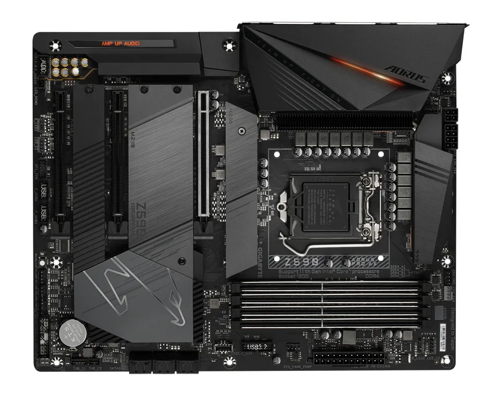Материнская плата Gigabyte Z590 AORUS PRO AX, LGA1200, Intel Z590, ATX