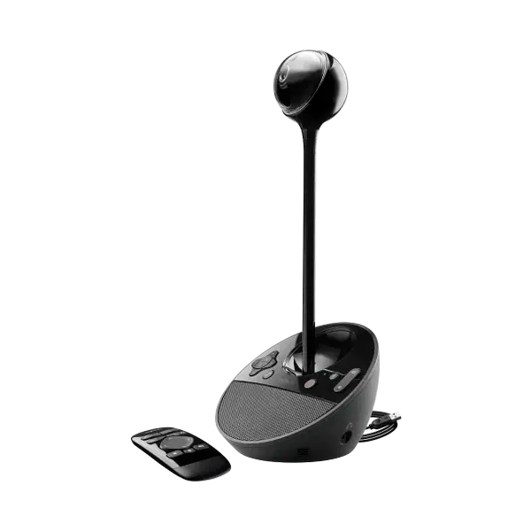 Cameră Web Logitech BCC950, Full-HD 1080P, Negru