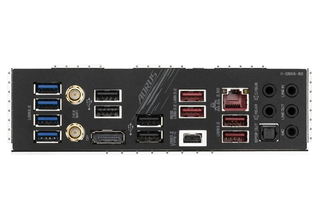 Материнская плата Gigabyte Z590 AORUS PRO AX, LGA1200, Intel Z590, ATX