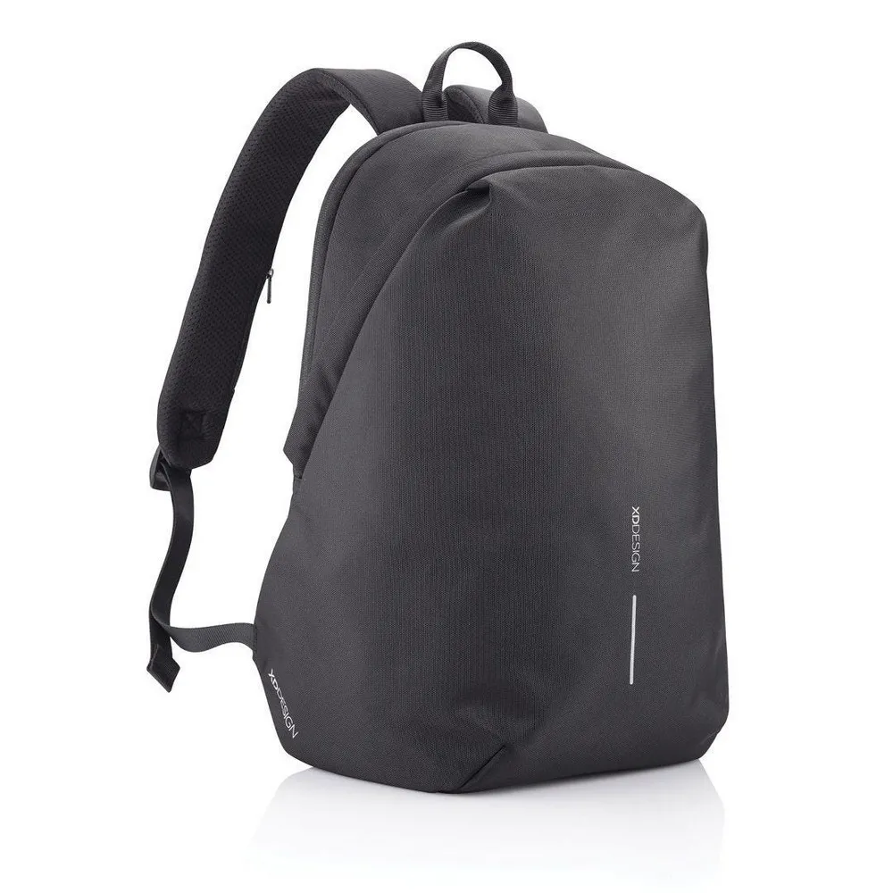 Rucsac pentru Laptop Bobby Soft, 15.6", Textil, Negru