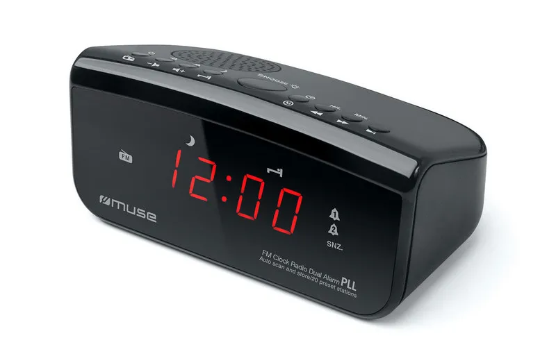 Портативное радио MUSE M-12 CR, Чёрный