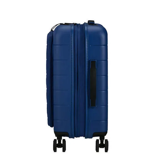 Valiza American Turister NOVASTREAM pe 4 roti 55/20 TSA EXP smart albastru inchis