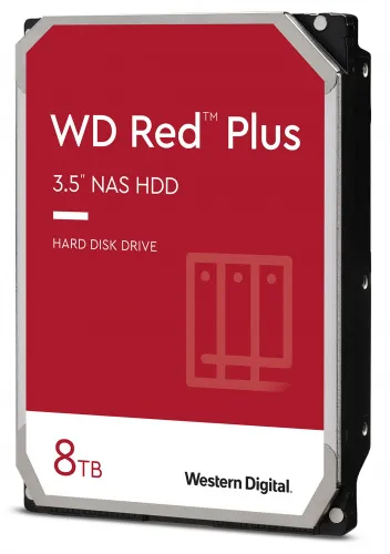 Жесткий диск Western Digital WD Red Plus, 3.5",  8 TB <WD80EFBX>