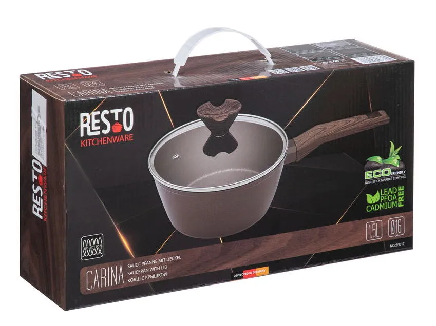 Ковш RESTO 93017, 1,5л, Коричневый