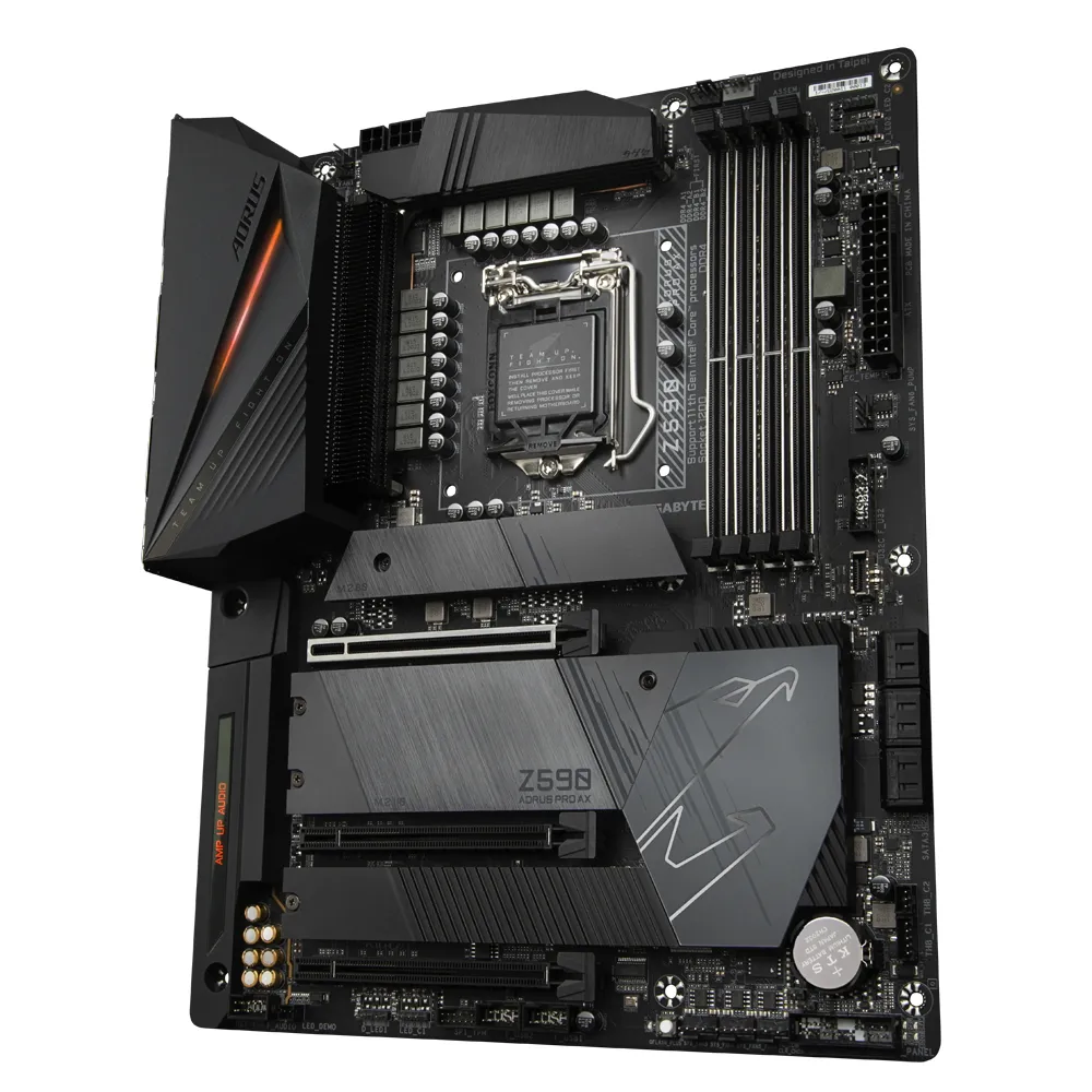 Материнская плата Gigabyte Z590 AORUS PRO AX, LGA1200, Intel Z590, ATX