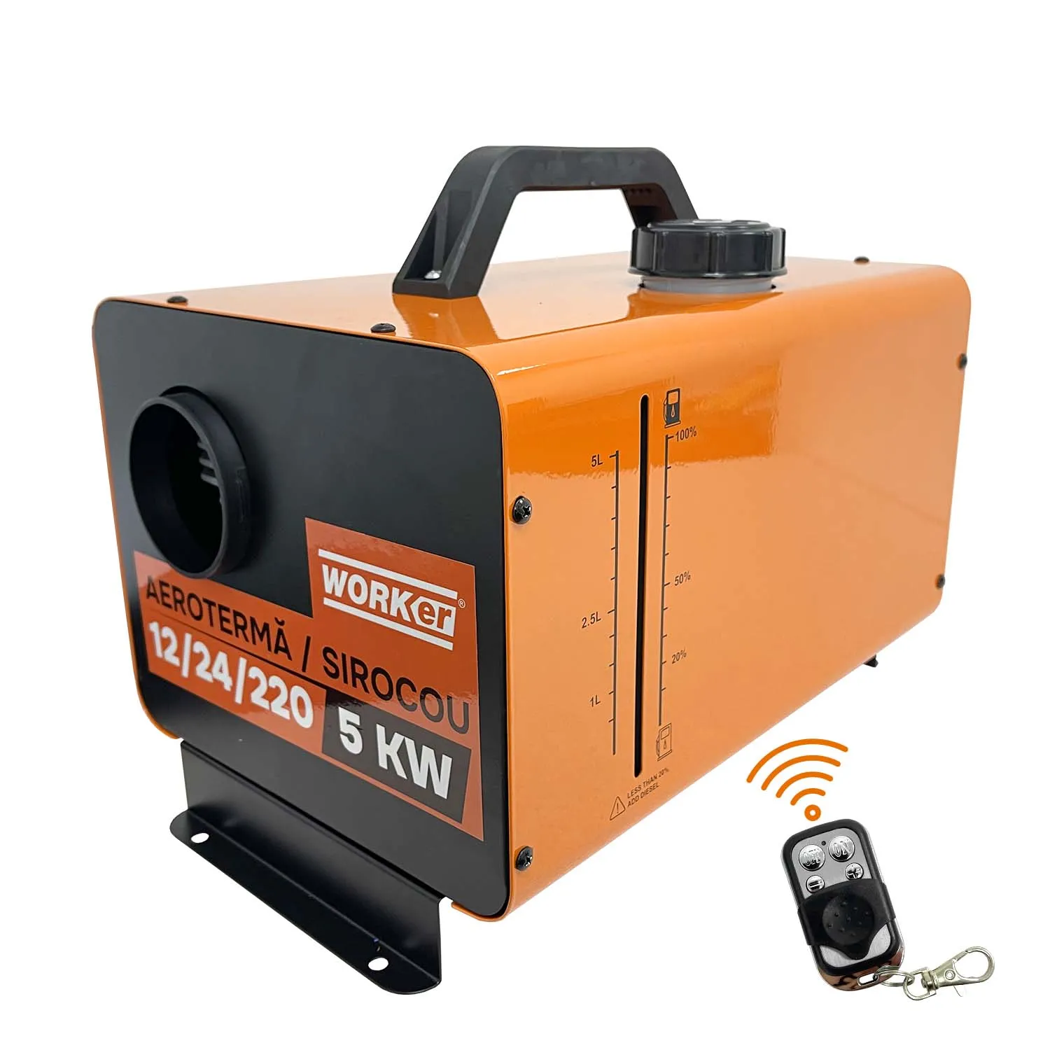 Aeroterma diesel / Sirocou Technoworker 12/24/220 5 KW