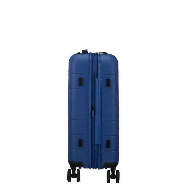 Valiza American Turister NOVASTREAM pe 4 roti 55/20 TSA EXP smart albastru inchis