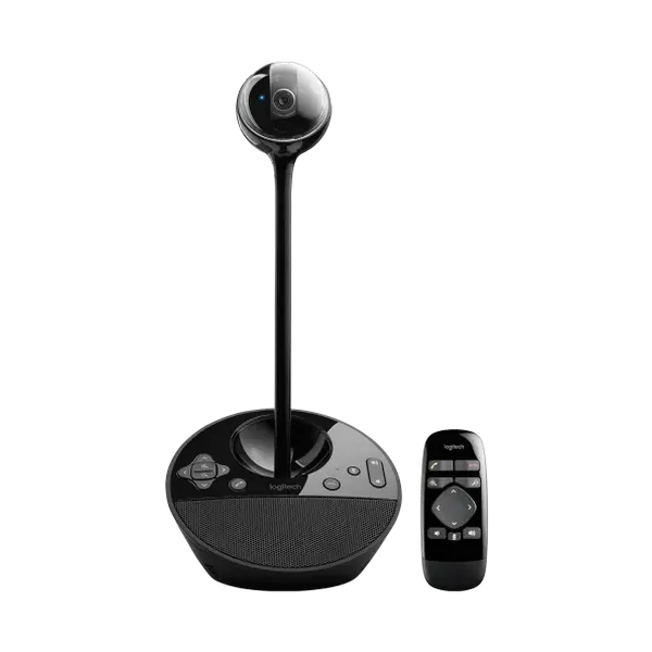 Cameră Web Logitech BCC950, Full-HD 1080P, Negru