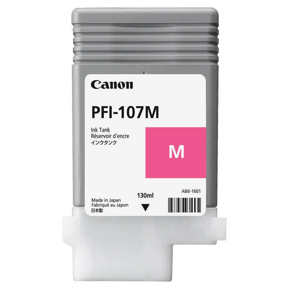Cartuș de cerneală Canon PFI-107, 130ml, Magenta