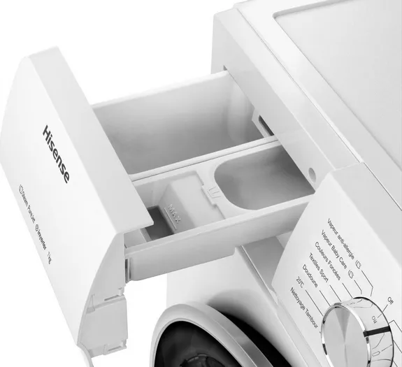 Mașină de spălat Hisense WFQY7014EVJM, 7kg, Alb