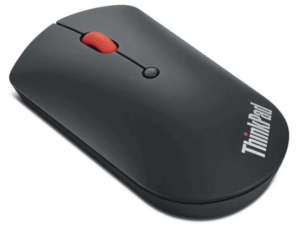 Беcпроводная мышь Lenovo ThinkPad Bluetooth Silent Mouse, Чёрный