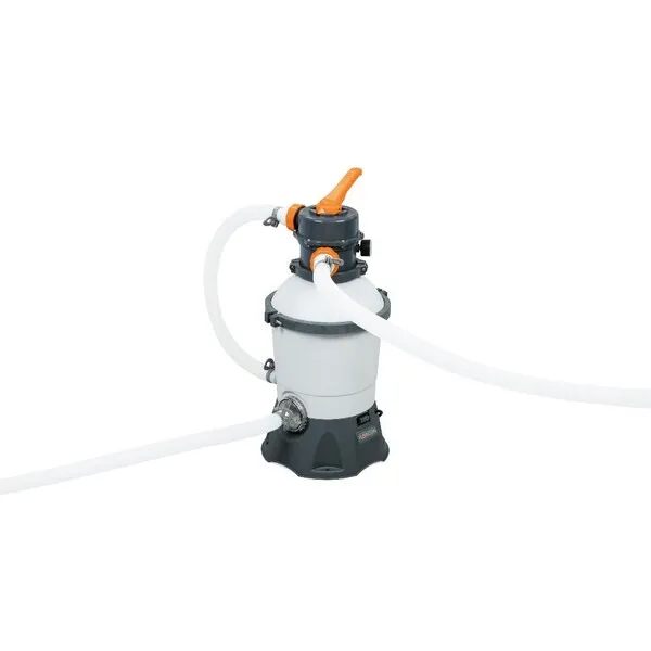 Piscină cu cadru metalic Bestway 56442, 6770L, Gri, 56442