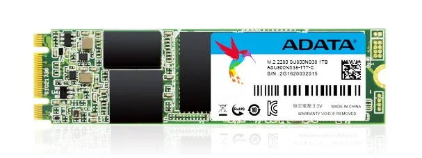 Накопитель SSD ADATA Ultimate SU800, 256Гб, ASU800NS38-256GT-C