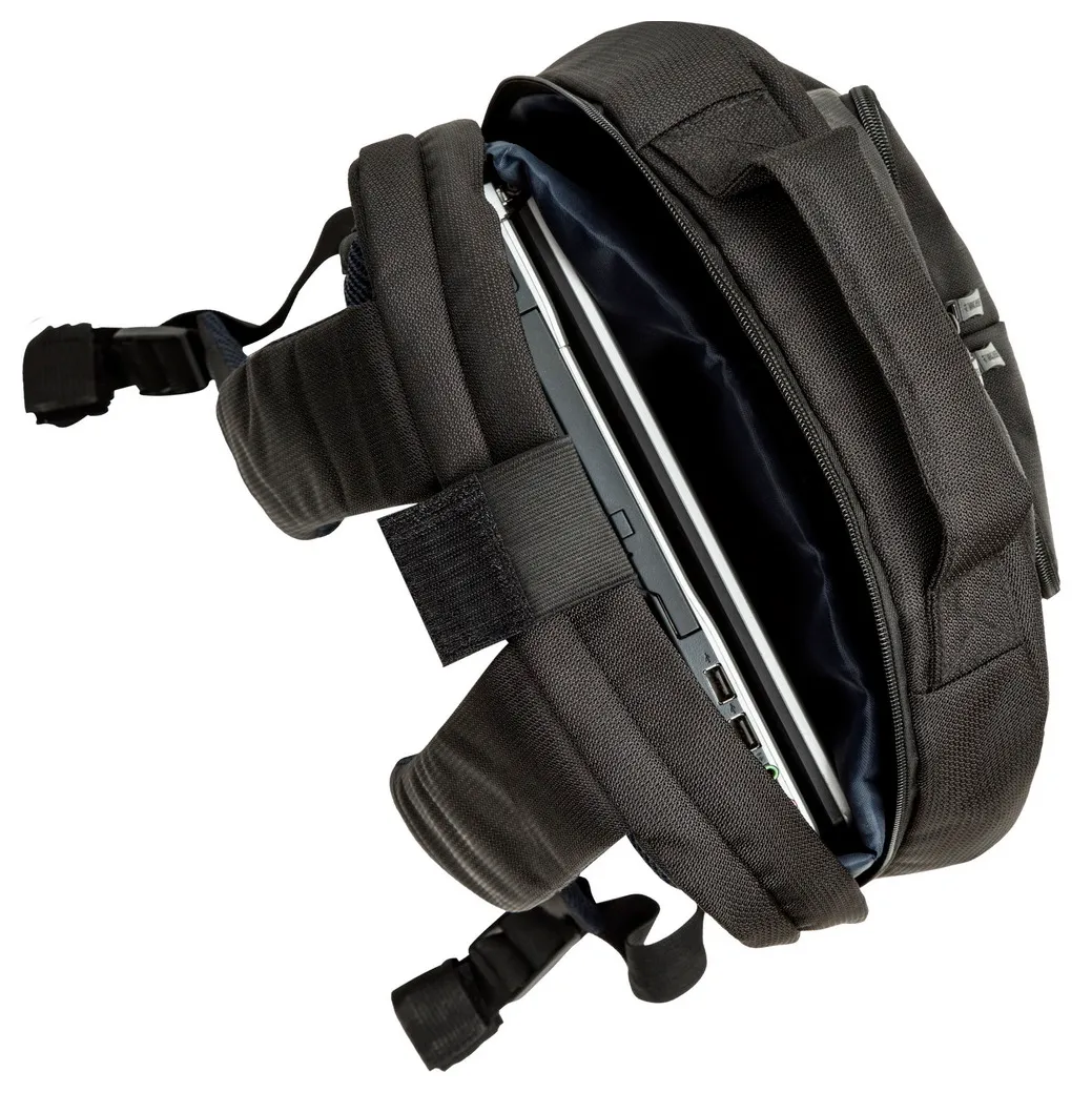 Rucsac pentru Laptop RivaCase Tegel, 17.3", Polyester, Negru