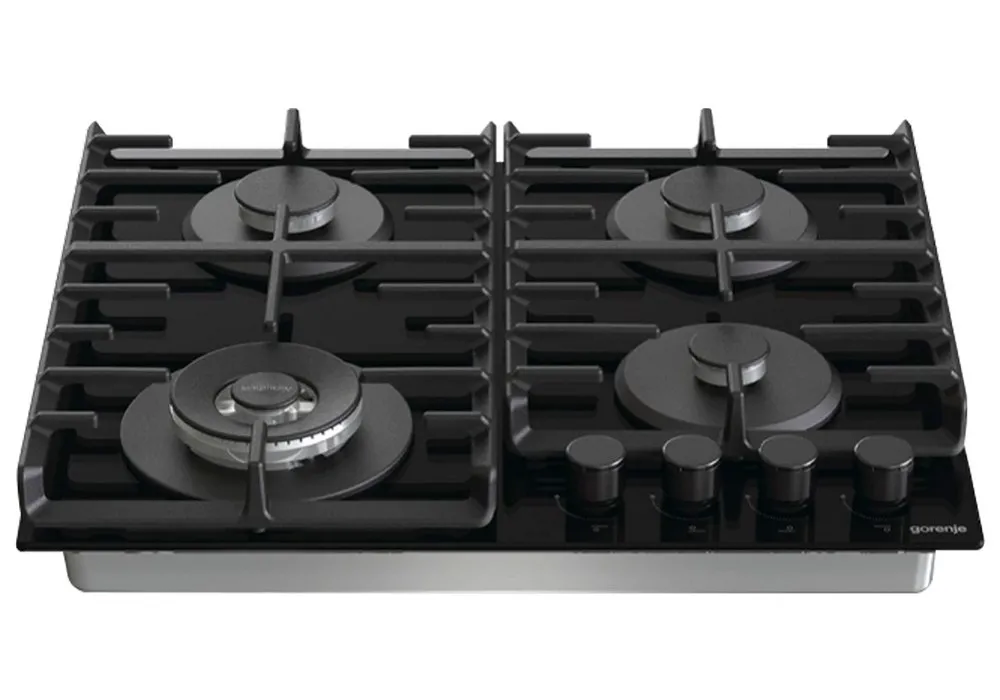 Plită pe gaz Gorenje GKTW 642 SYB, Negru