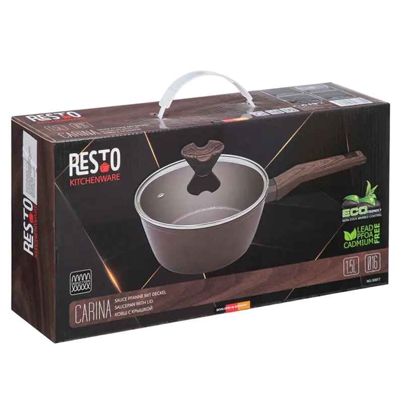 Ковш RESTO 93017, 1,5л, Коричневый