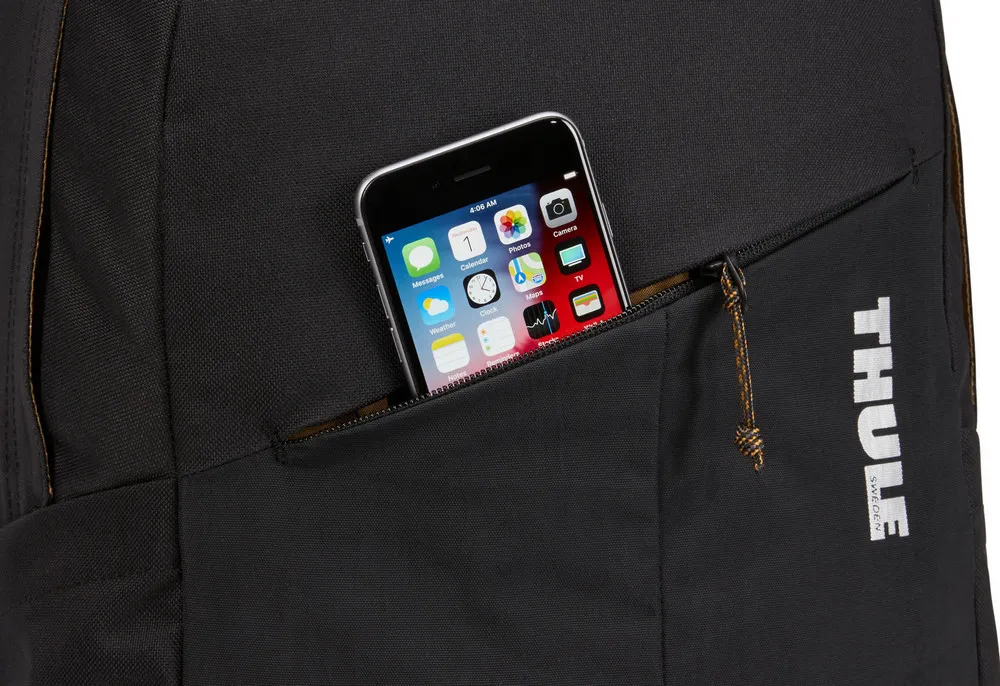 Backpack Thule Notus TCAM6115, 24L, 3204304 Black for Laptop 15.6