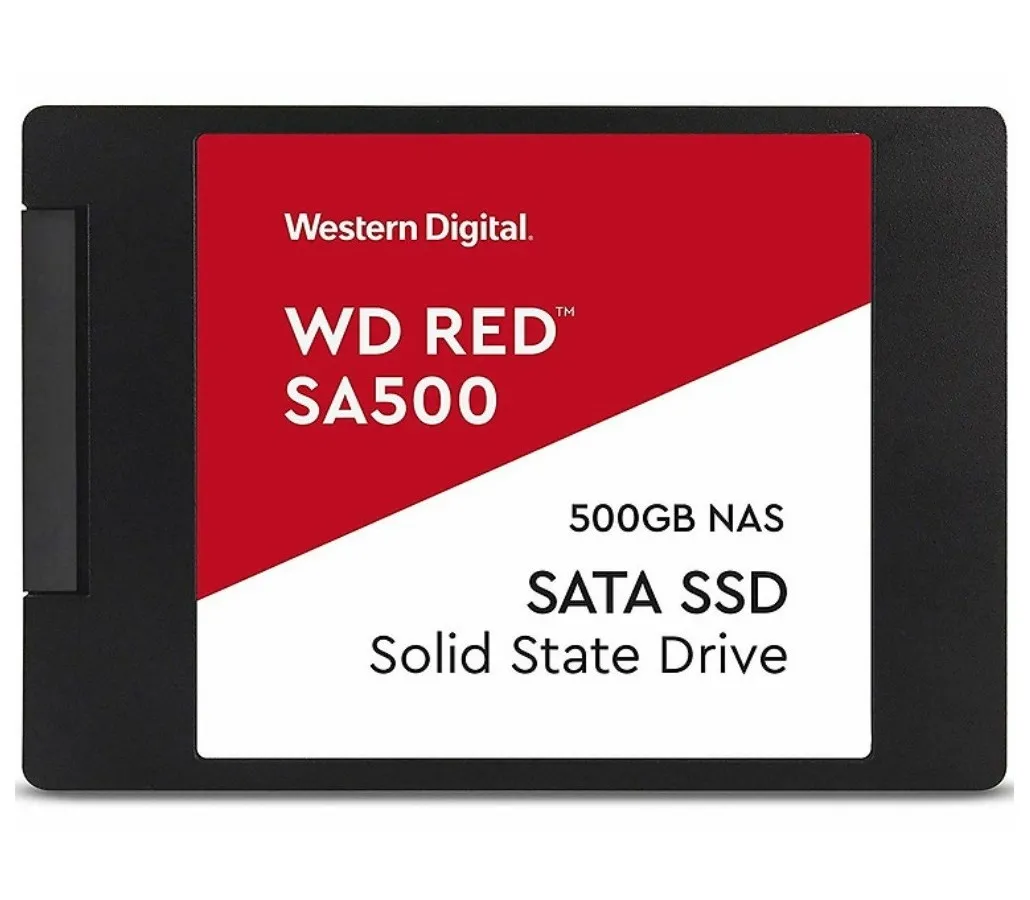 Накопитель SSD Western Digital WD Red, 500Гб, WDS500G1R0A
