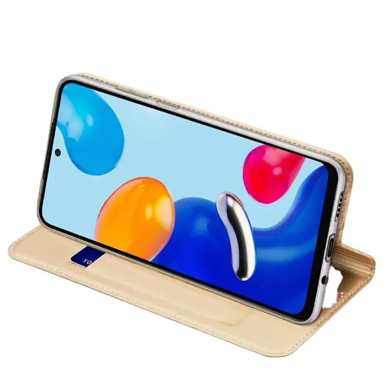 Xcover husa p/u Xiaomi Redmi Note 11/Note 11S, Soft Book, Gold