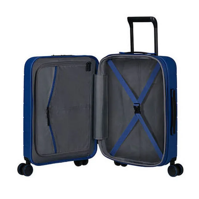 Valiza American Turister NOVASTREAM pe 4 roti 55/20 TSA EXP smart albastru inchis