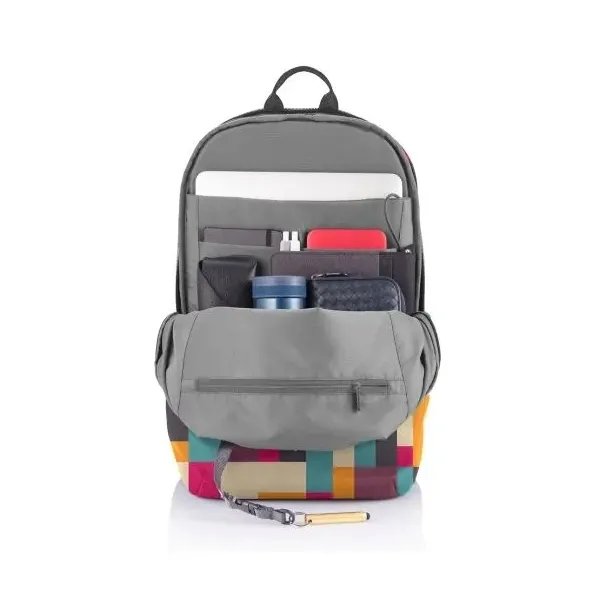 Rucsac zilnic Bobby Soft Art, 15.6", Textil, Verde