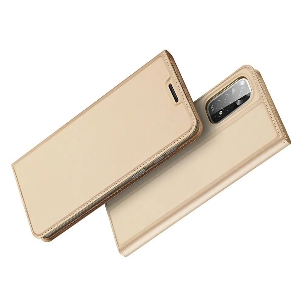 Xcover husa p/u Xiaomi Redmi Note 11/Note 11S, Soft Book, Gold