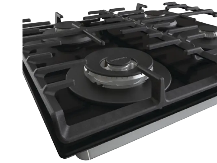 Plită pe gaz Gorenje GKTW 642 SYB, Negru