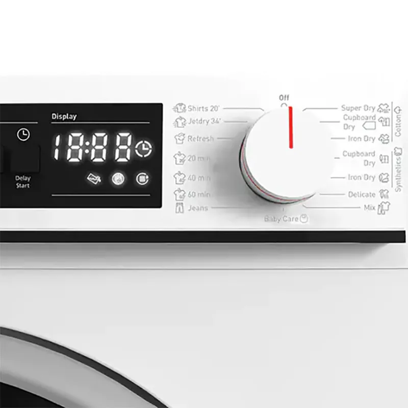 Uscător de rufe Sharp KDNHA7S7GW21EE, 7kg, Alb