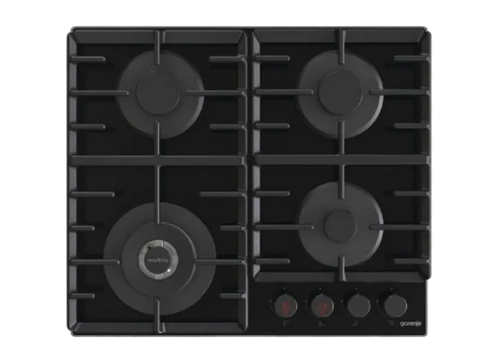 Plită pe gaz Gorenje GKTW 642 SYB, Negru