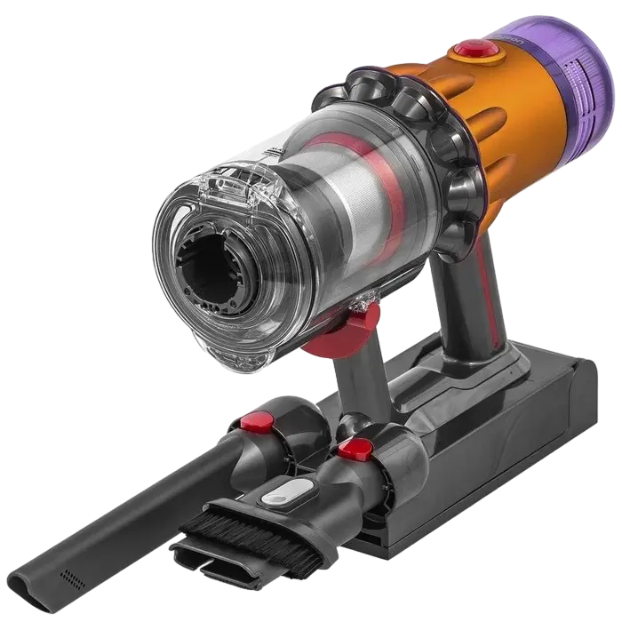 Aspirator Vertical Dyson V12 Detect Slim Absolute Plus, Argintiu