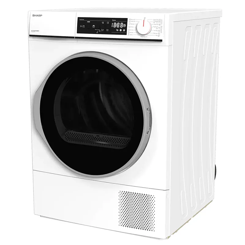 Uscător de rufe Sharp KDNHA7S7GW21EE, 7kg, Alb